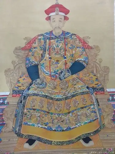 郎世宁精品之作康熙皇帝画像