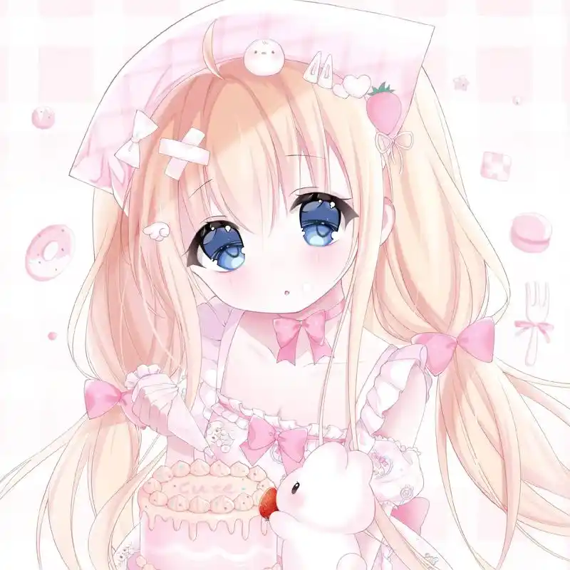 动漫少女 #原创女头 #可爱动漫女头  - 抖音