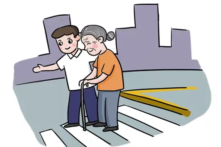 《文明有礼,义乌在行动》系列漫画⑧个人品德