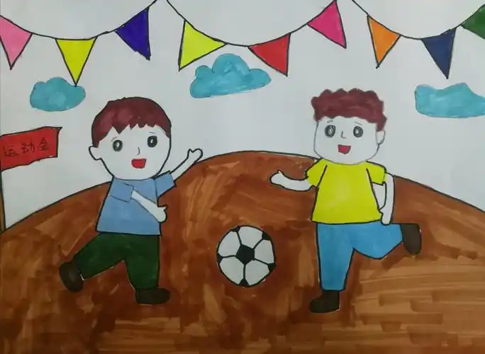 中一班"运动"亲子海报