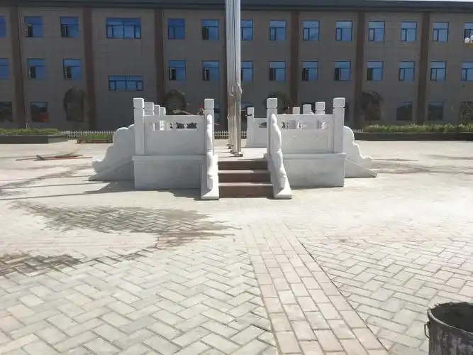 学校旗台汉白玉旗台