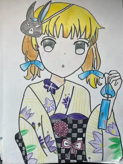 三年级的尾巴画画来结束