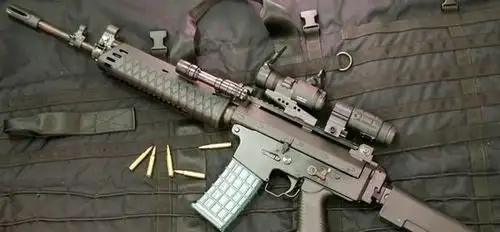 3款欧式经典小口径突击步枪,意大利arx160造型霸气,帅气十足