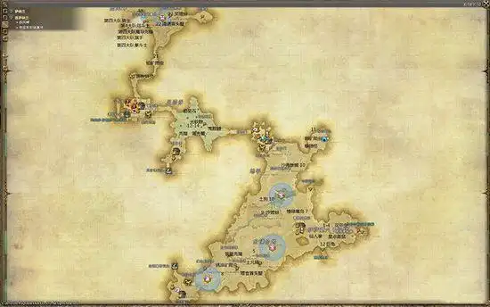 再也不迷路最终幻想14地图全解析