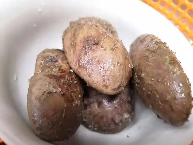 盐焗猪腰,咸香脆韧