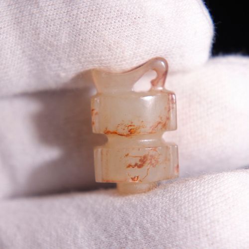 古玉老玉和田玉司南佩挂件古董古玩收藏