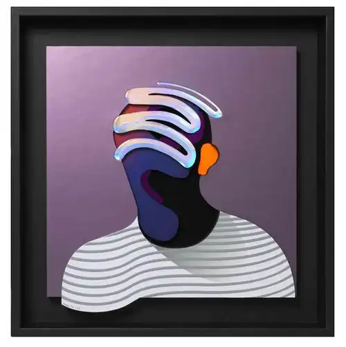 抽象画人物线条抽象画人物