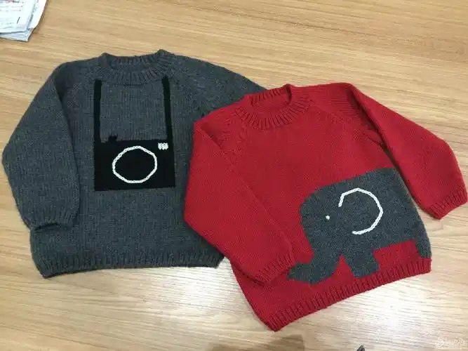 简单可爱的男女宝宝毛...-编织人生移动门户