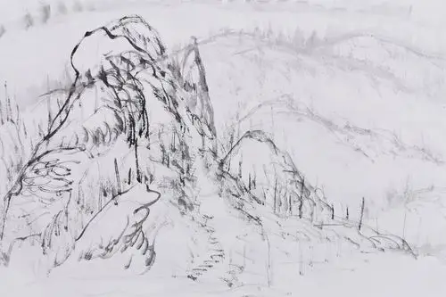 走进大别山天堂寨 一一王天民书法与写意山水画工作室部分师生写生纪