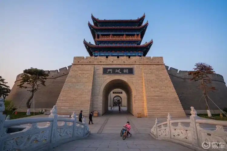 春游看千年古城韩城