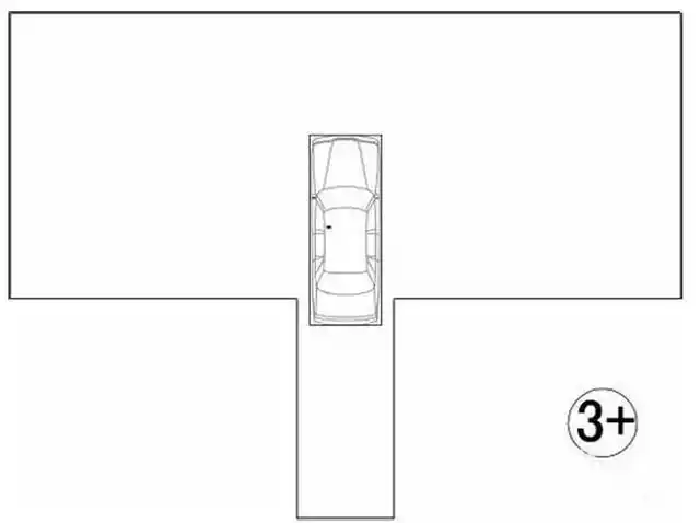 科目二倒库尺寸和画法 倒车入库标准场地尺寸