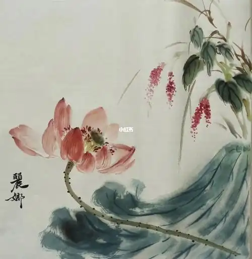 国画花鸟  #随意画  #写意花鸟  #荷花