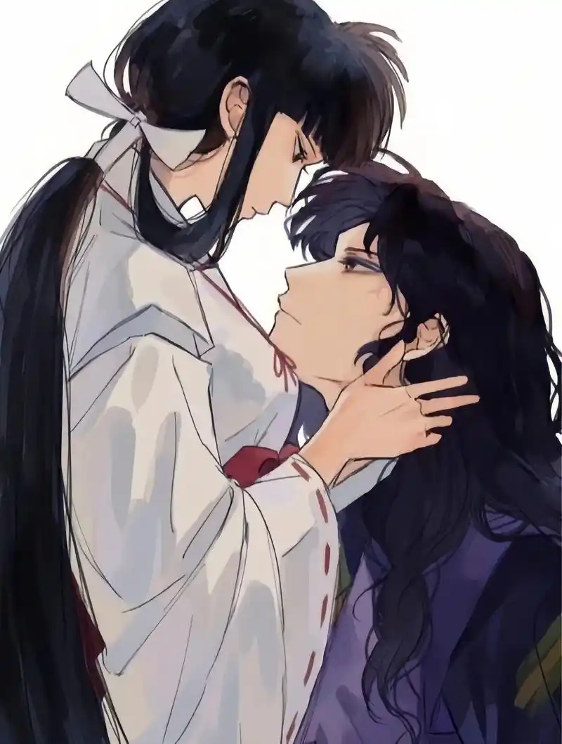 真的不知道要配什么音乐才适合了…#犬夜叉 #桔梗奈落 #图片 - 抖音