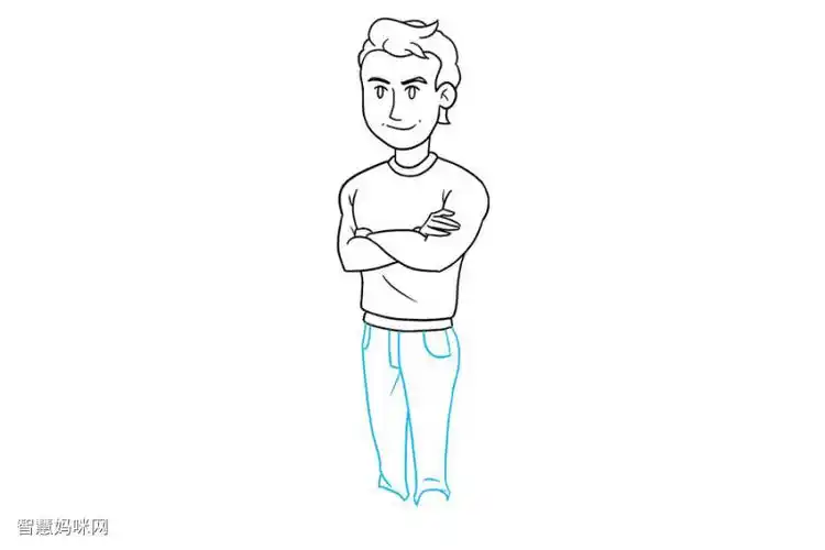 简笔画作品完成图