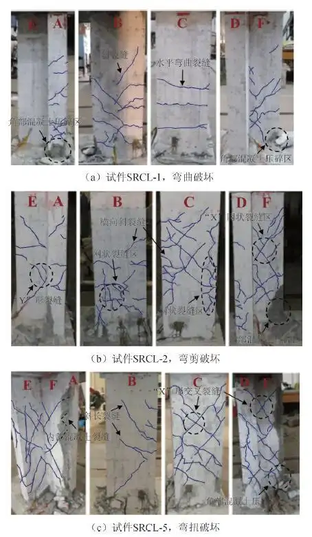 空腹式型钢混凝土l形柱压弯剪扭抗震性能试