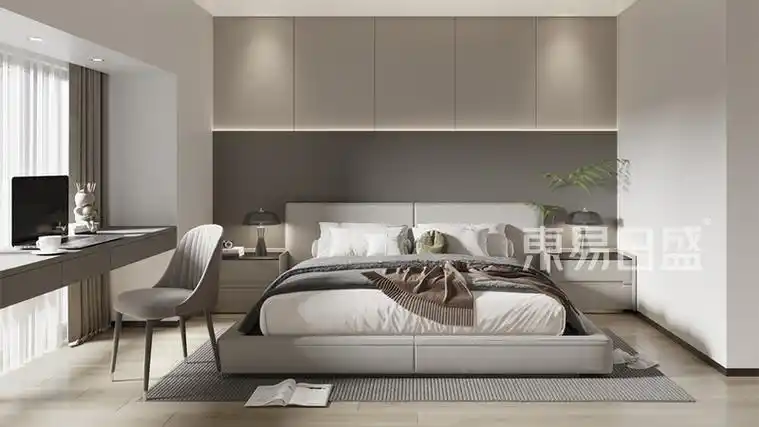 招商雍景湾130㎡现代简约风格装修效果图