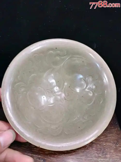耀州窑刻花碗