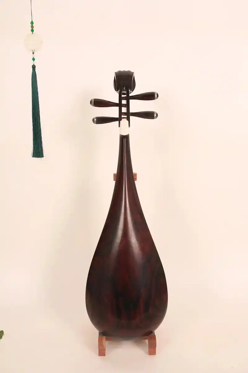 梵阁大叶紫檀木琵琶乐器.北京梵阁琵琶工作室于2023年7月1 - 抖音