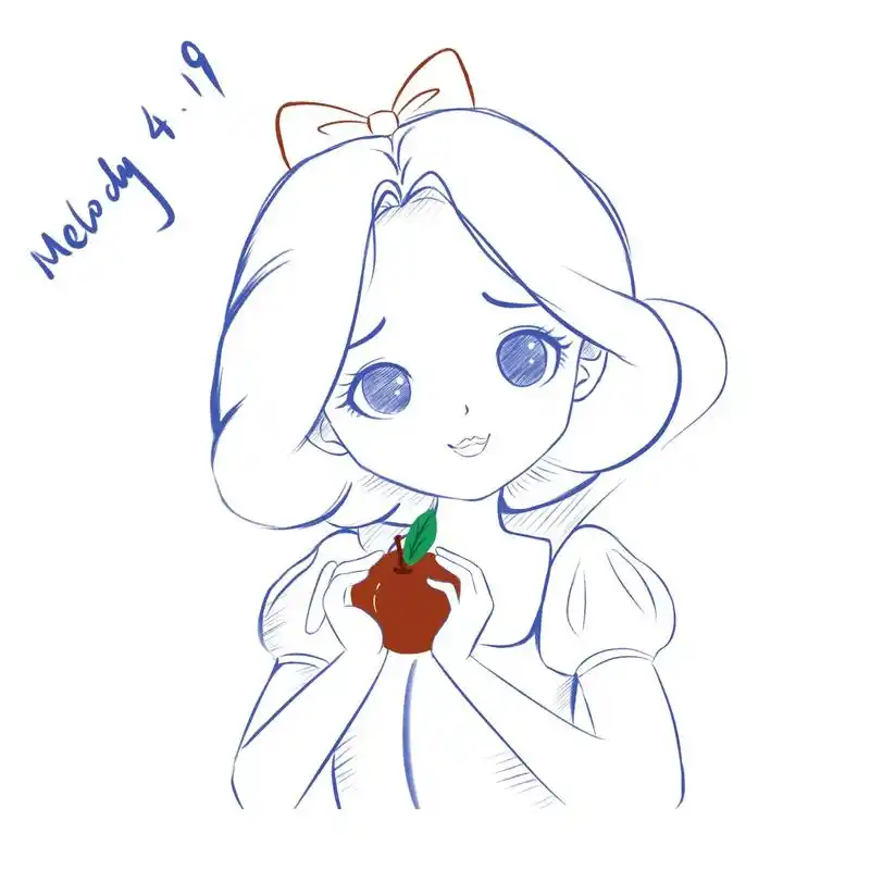 迪士尼公主白雪公主