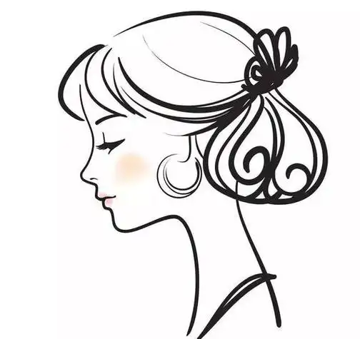 女士简笔画女士简笔画简单漂亮