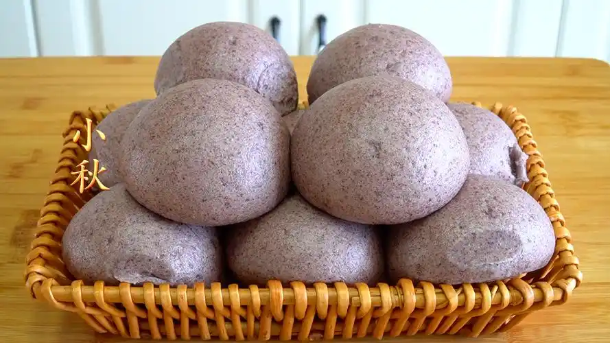 30年前最爱吃的黑米馒头,就是这个味儿,做法专业,暄软有嚼劲