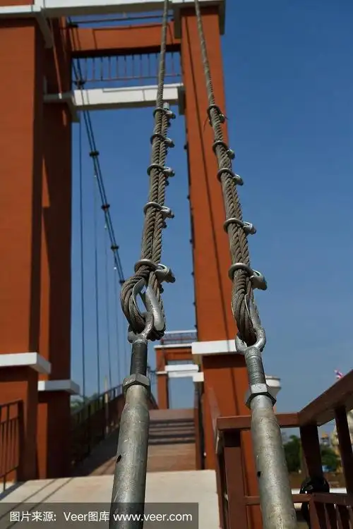 钢丝绳桥梁.