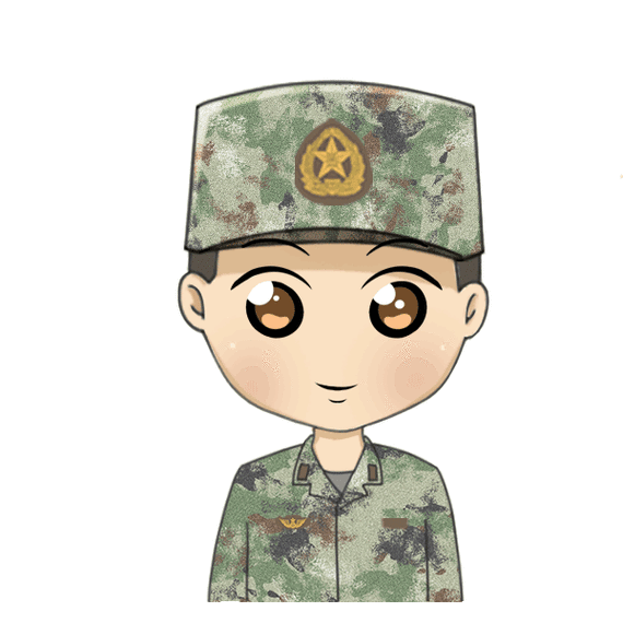 军视萌漫一组超萌兵哥哥表情包来袭请查收十