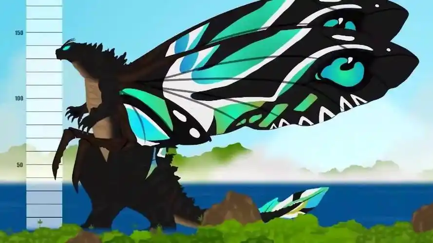 魔斯拉哥斯拉基多拉身高比例