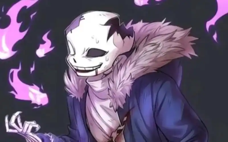 [alphatale]旧设感染者sans绘画过程