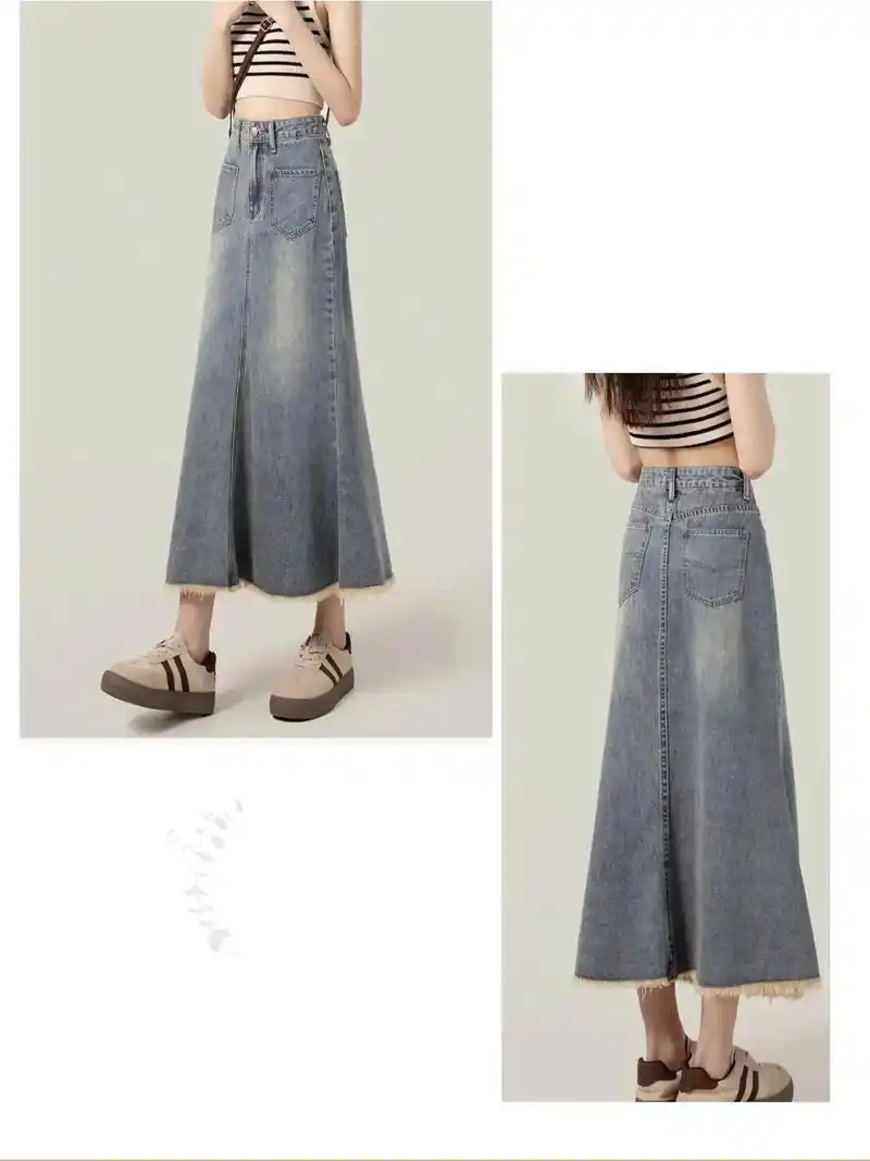 亲,魔法显瘦!梨形遮胯鱼尾裙