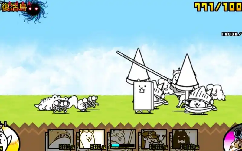 喵星人大战新版27-喵星人的进攻相当强势