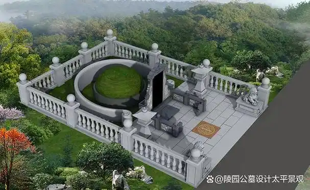 墓穴的设计应尽可能减少对自然环境的影响.