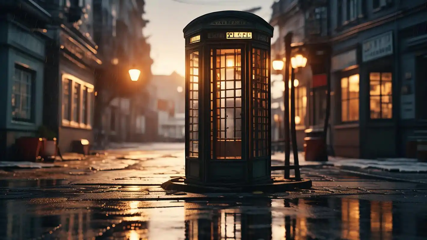 ins风欧美复古街道背景图集锦9715