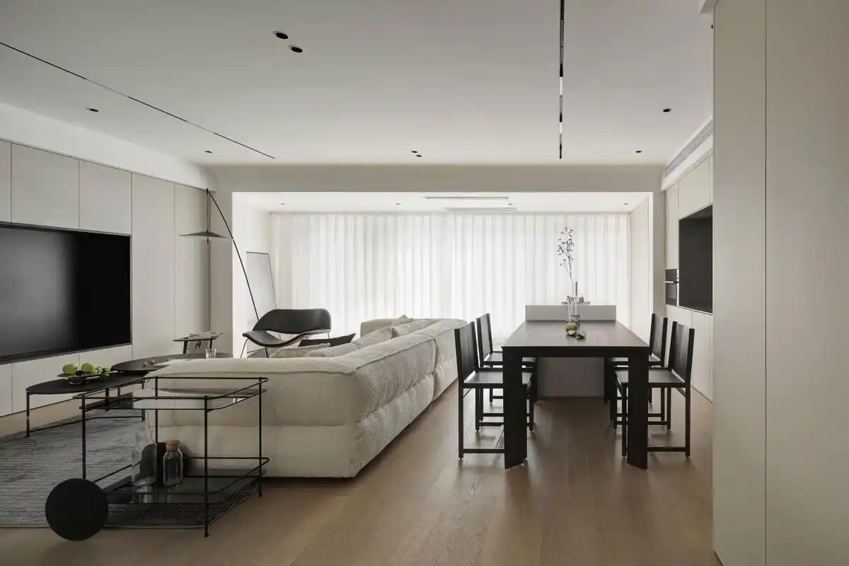 平面式吊顶,完美契合于无主灯设计-土巴兔装修网