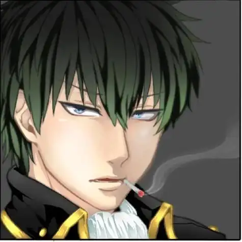 动漫头像叼根烟 动漫头像图片大全 -【爱个性】