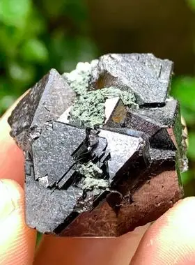 内蒙铁闪锌矿天然矿物晶体收藏标本