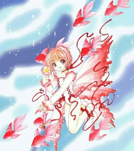 魔卡少女樱中第63集小樱穿的那套衣服叫什么?有点像金鱼泳衣的样子