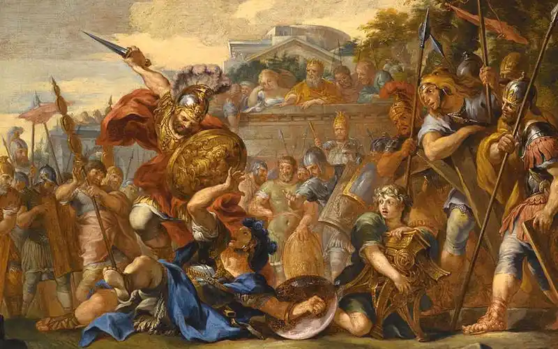 古希腊神话 艺术赏析 295. 特洛伊传奇与伊利亚特52. 埃涅阿斯的航线