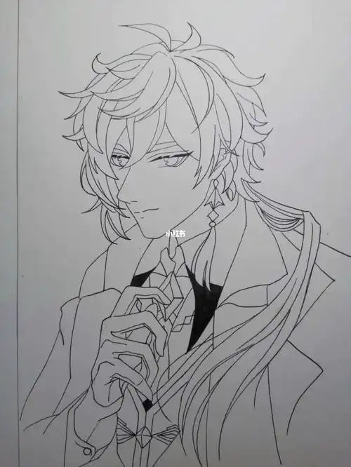 有改动#临摹  #原神钟离