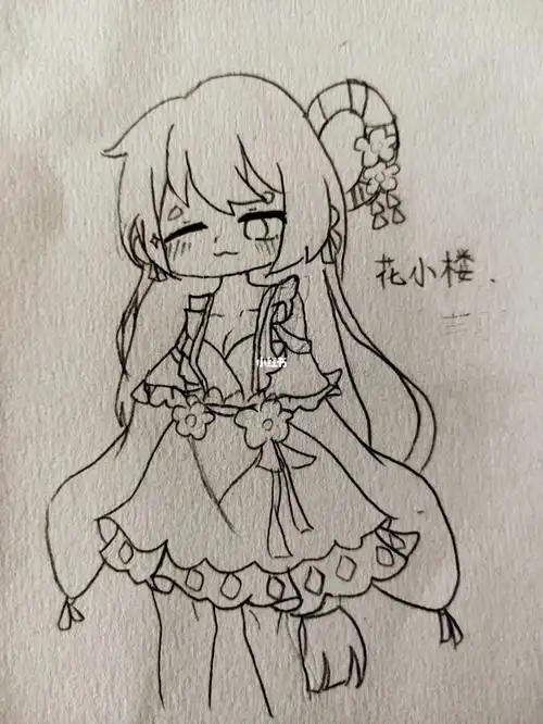 迷你世界  #花小楼  #简笔画