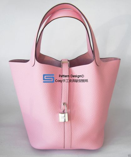 品牌包包图纸 手工皮革 h家经典水桶包版型 纸样 22 27两款acc-32