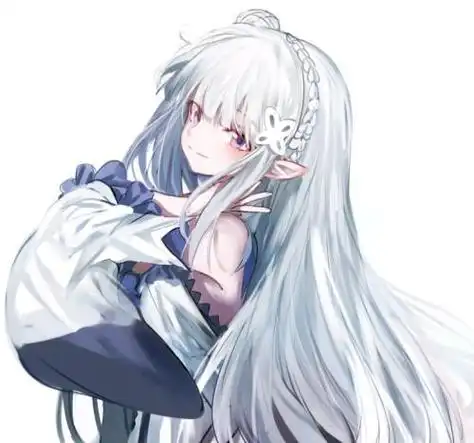 动漫银发头像美女 动漫头像图片大全 -【爱个性】