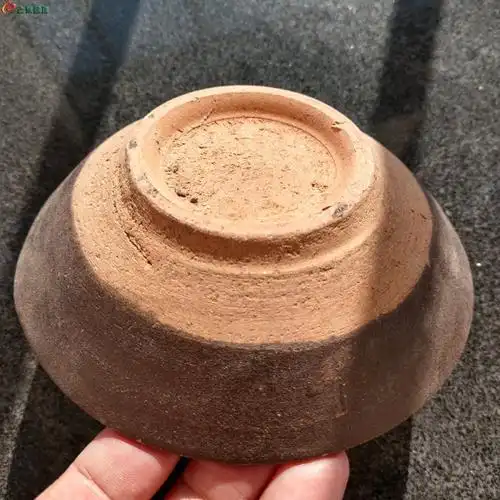 明代磁州窑酱釉酒盏