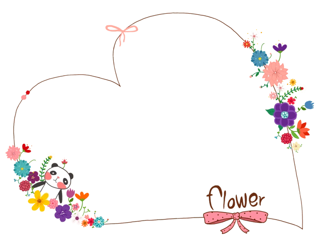 卡通爱心对话框