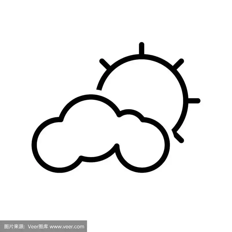 矢量,雾,计算机图标,模板,白昼