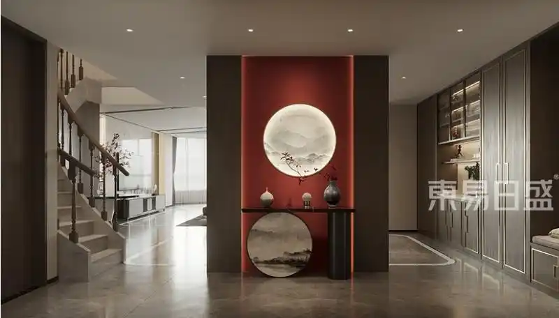 入门玄关效果图