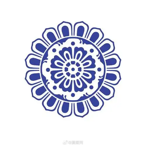 青花瓷|中国风原型传统纹样设计 97979797 版权设计 by 摄