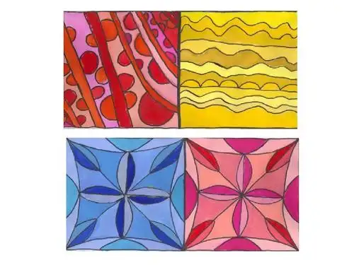 写美篇和父母互动: 用同类色和邻近色进行服装色彩搭配,试一试,穿一穿