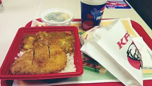 肯德基咖喱猪扒饭套餐