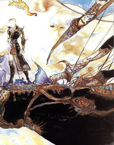 最终幻想原画集-天野喜孝